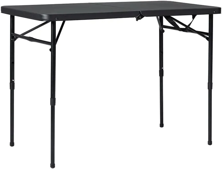 Portable Outdoor Folding Table Camping Hiking Fishing Picnic Table Waterproof Folding Table, 101.5cm*50.7cm*71.2cm