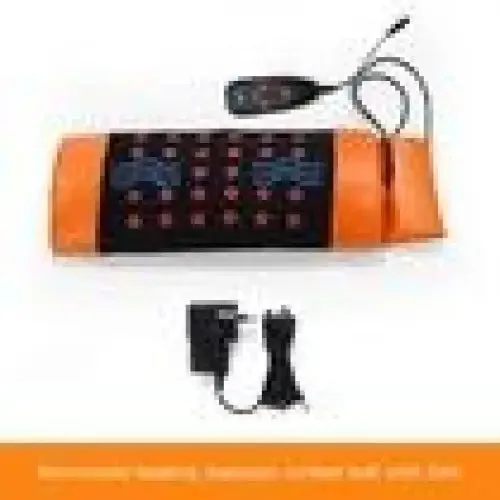 Premium Adjustable, Foldable Gravity Inversion Table with Heated Cushion
