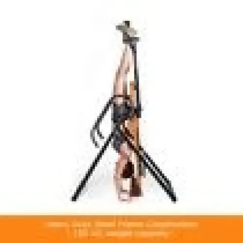 Premium Adjustable, Foldable Gravity Inversion Table with Heated Cushion