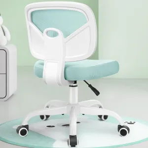 Primy Kids Desk Chair, Pink Study Chair for Boys Girls with Height Adjustable, Swivel Mesh Task Student Chairs for 4-12, Growing Teen Office Chair for Home/School/Office (Light Teal)
