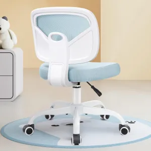 Primy Kids Desk Chair, Pink Study Chair for Boys Girls with Height Adjustable, Swivel Mesh Task Student Chairs for 4-12, Growing Teen Office Chair for Home/School/Office(Light Blue)