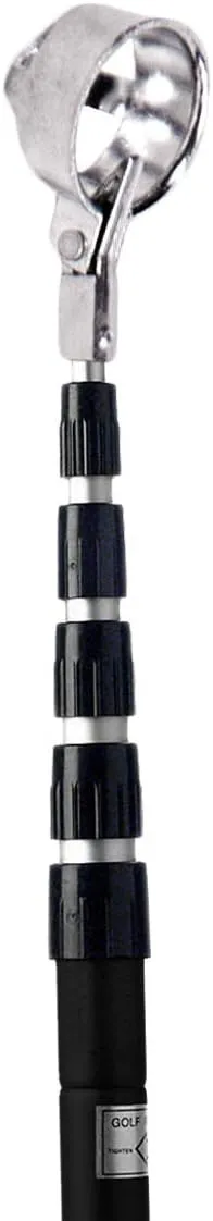 ProActive Sports, Hinged Cup Retractable Golf Ball Retriever, Simple & Easy To Maneuver, Easily Shags Golf Balls Around The Golf Course, Collapses For Maximum Portability