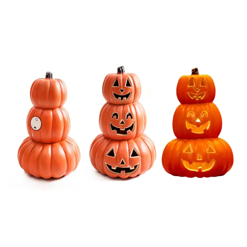 Pumpkin All-weather Lantern Decoration Triple Highly-rated Halloween