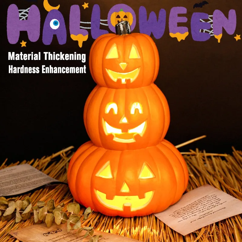 Pumpkin All-weather Lantern Decoration Triple Highly-rated Halloween