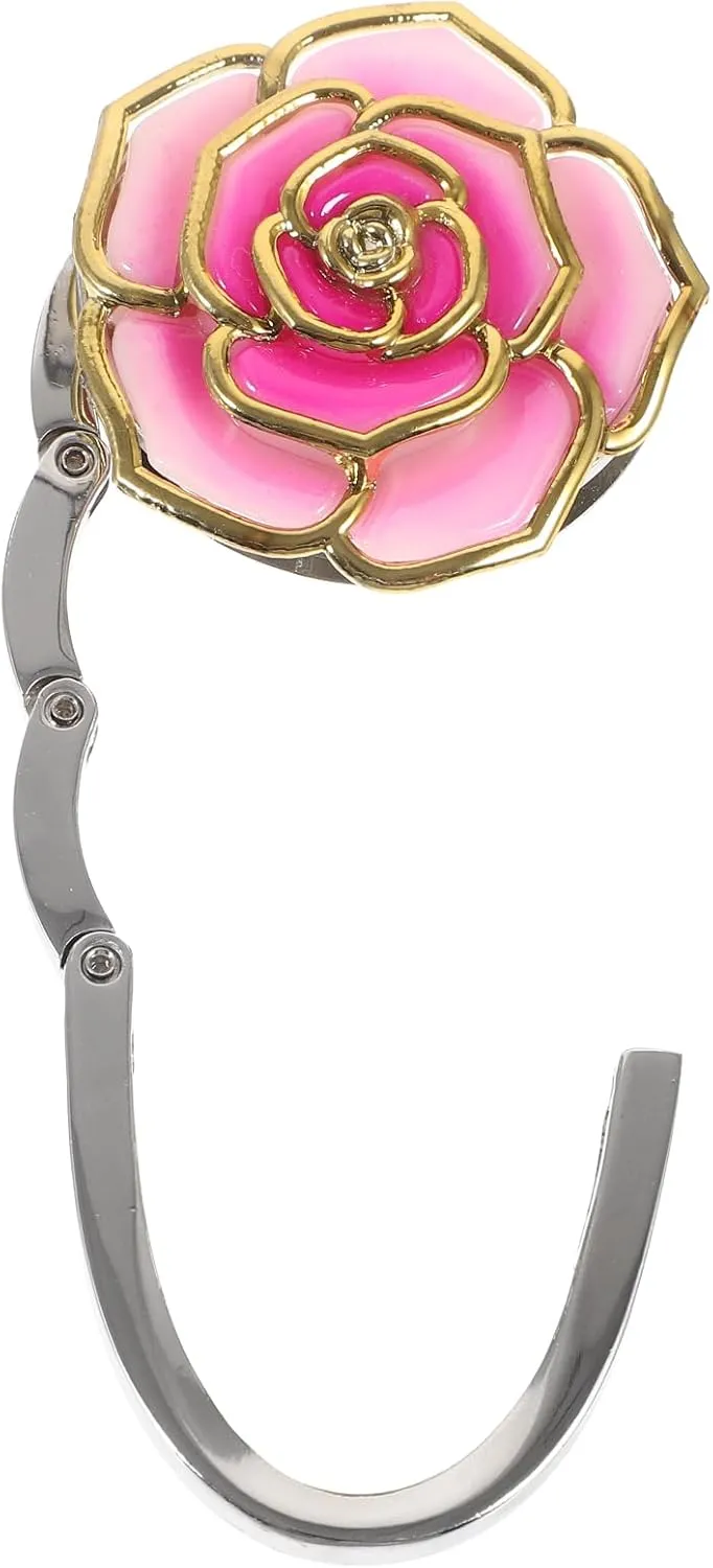 Purse Hanger for Table,Portable Bag Hook for Desk,Tables Purse Holder,Foldable Magnet Handbag Hook for Table Handbag Storage