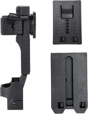 Quick Release Baton Holder w/Duty Belt/MOLLE Vest Clip Rotatable Police Baton Holster 16"-21"-26" Telescopic Baton Carrier ASP Baton Carry Case Expandable Baton Flashlight Stand LE Security