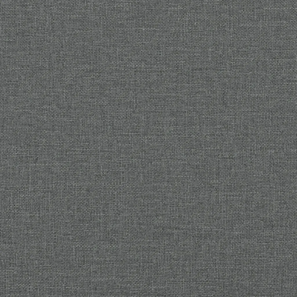 Reclining Office Chair Dark Gray Fabric