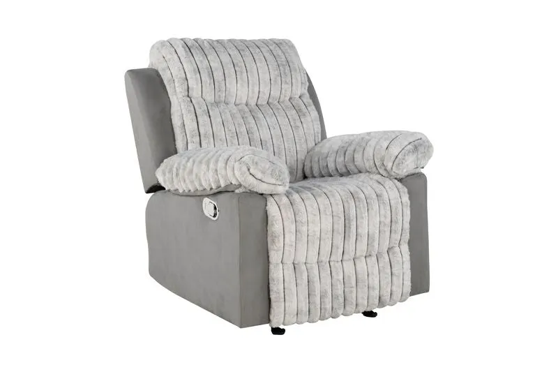 RECLINING SOFA AND LOVESEAT