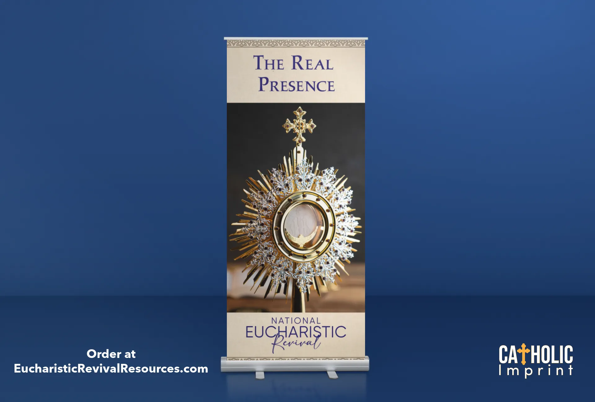Rectractable / Rollup Banner - Eucharistic Revival Parish Resource