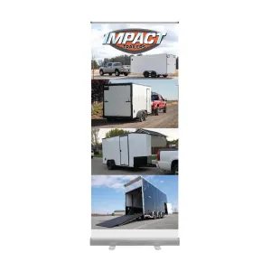 Retractable Banner - 33" x 80"