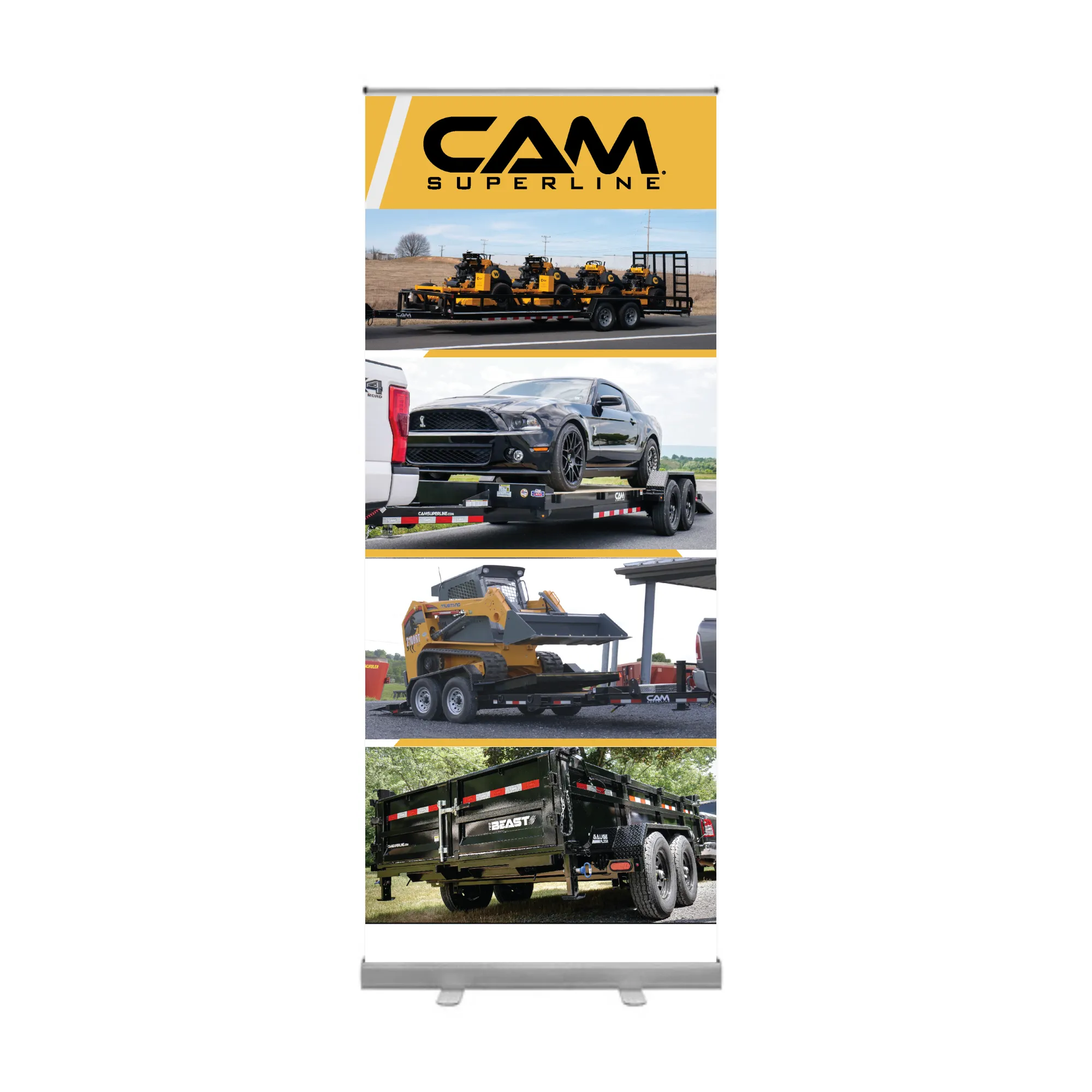 Retractable Banner - 33" x 80"