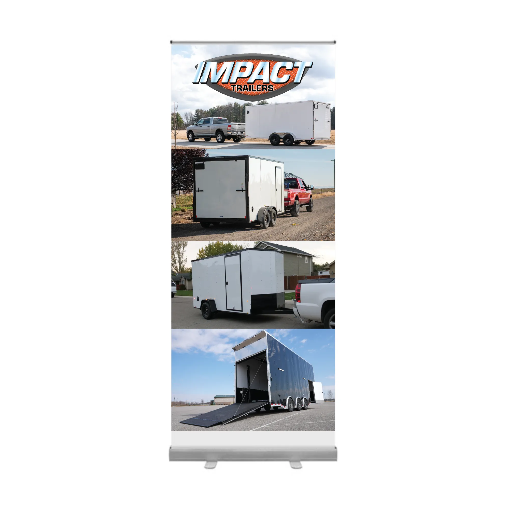 Retractable Banner - 33" x 80"