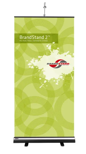 Retractable Banner - BrandStand™ 2 (Double-Sided Retractable Indoor Display Stand)