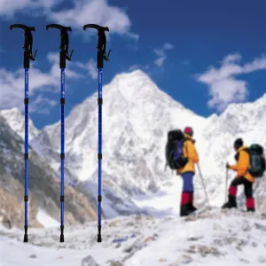 Retractable Professional Grade Outdoor Aluminum Alloy Trekking Pole