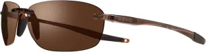 Revo Sunglasses Descend Fold: Polarized Lens with Rimless Foldable Frame