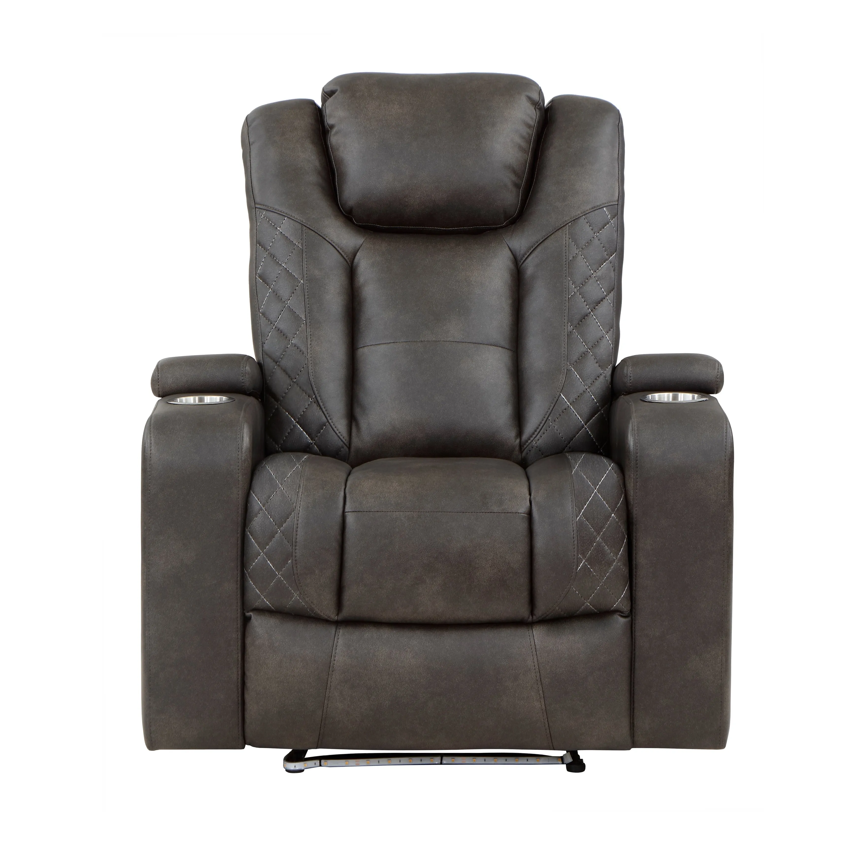 Rockford Faux Leather Power Reclining Chair