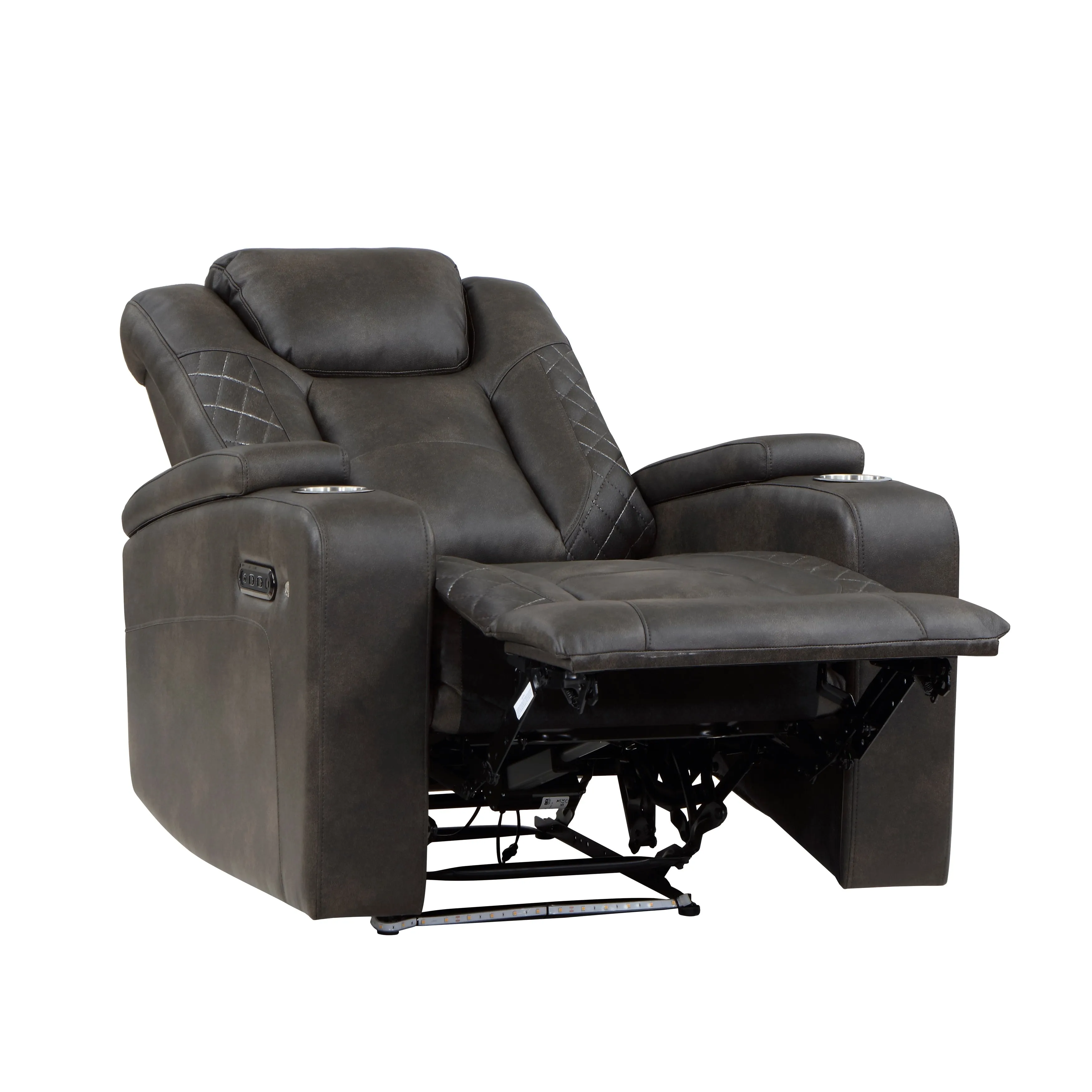 Rockford Faux Leather Power Reclining Chair