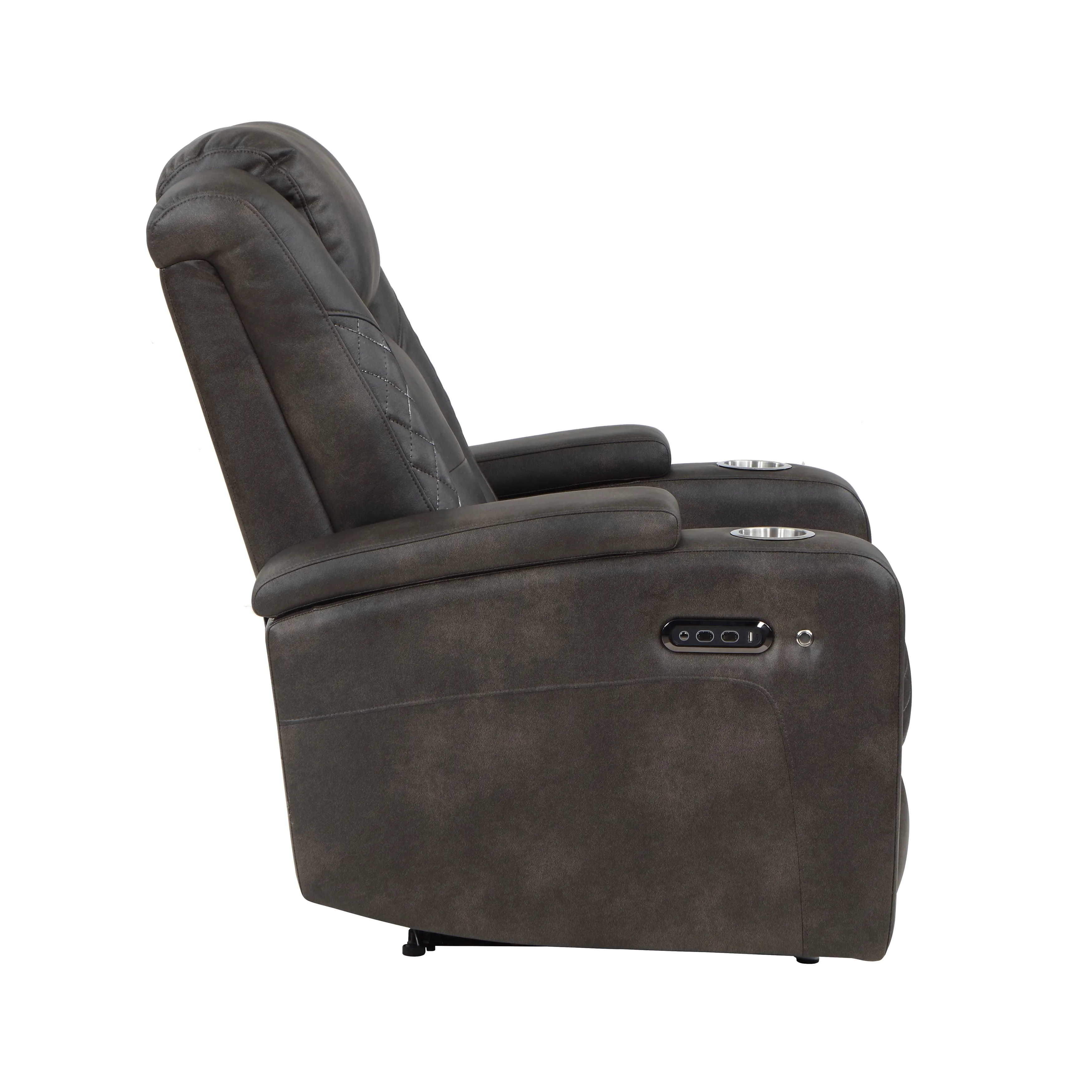 Rockford Faux Leather Power Reclining Chair