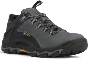 ROCKROOSTER Farland Waterproof Hiking Shoes for Men, 4" Non-Slip Outdoor Trekking Shoes, Anti-Fatigue, Comfortable (KS252 KS253)