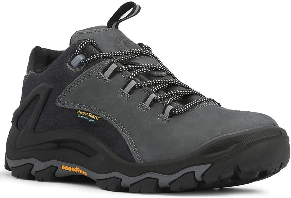ROCKROOSTER Farland Waterproof Hiking Shoes for Men, 4" Non-Slip Outdoor Trekking Shoes, Anti-Fatigue, Comfortable (KS252 KS253)