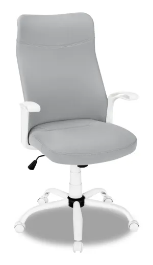 Roman 23" Ergonomically Designed Office Chair - White|Chaise de bureau Roman de 23 po à conception ergonomique - blanche