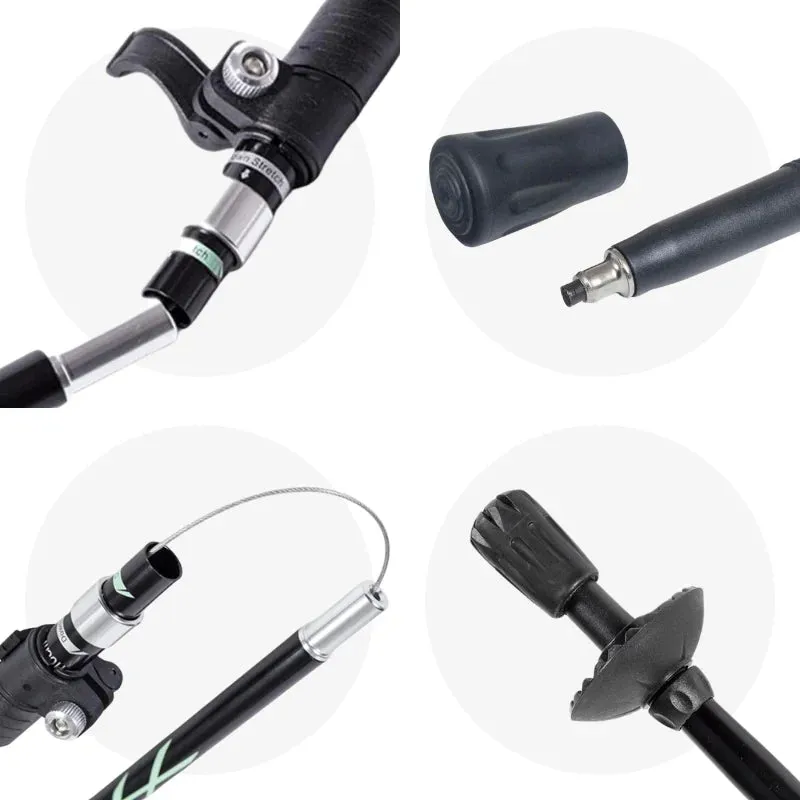Royaleva Premium Automatic Retractable Hiking Stick