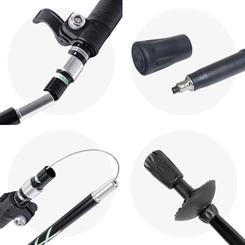 Royaleva Premium Automatic Retractable Hiking Stick