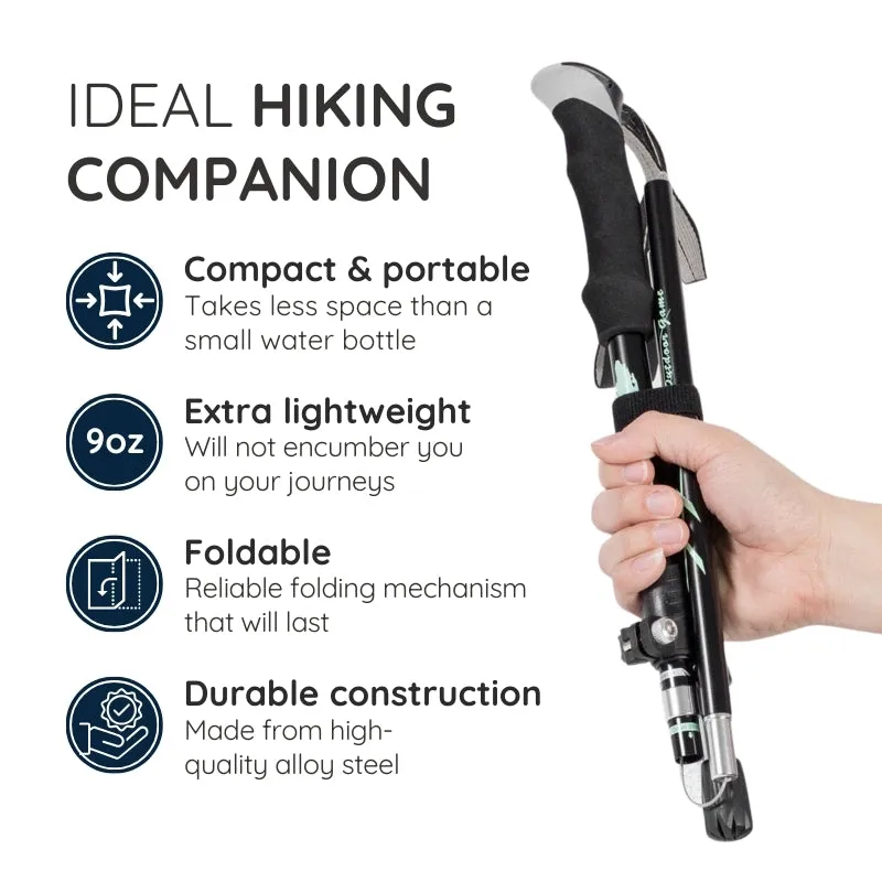 Royaleva Premium Automatic Retractable Hiking Stick