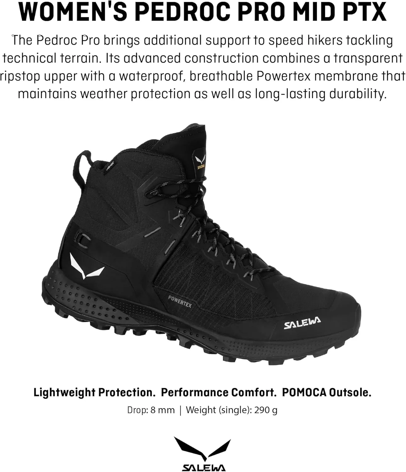 Salewa Women's Pedroc Pro Powertex Waterproof Trekking & Hiking Boot