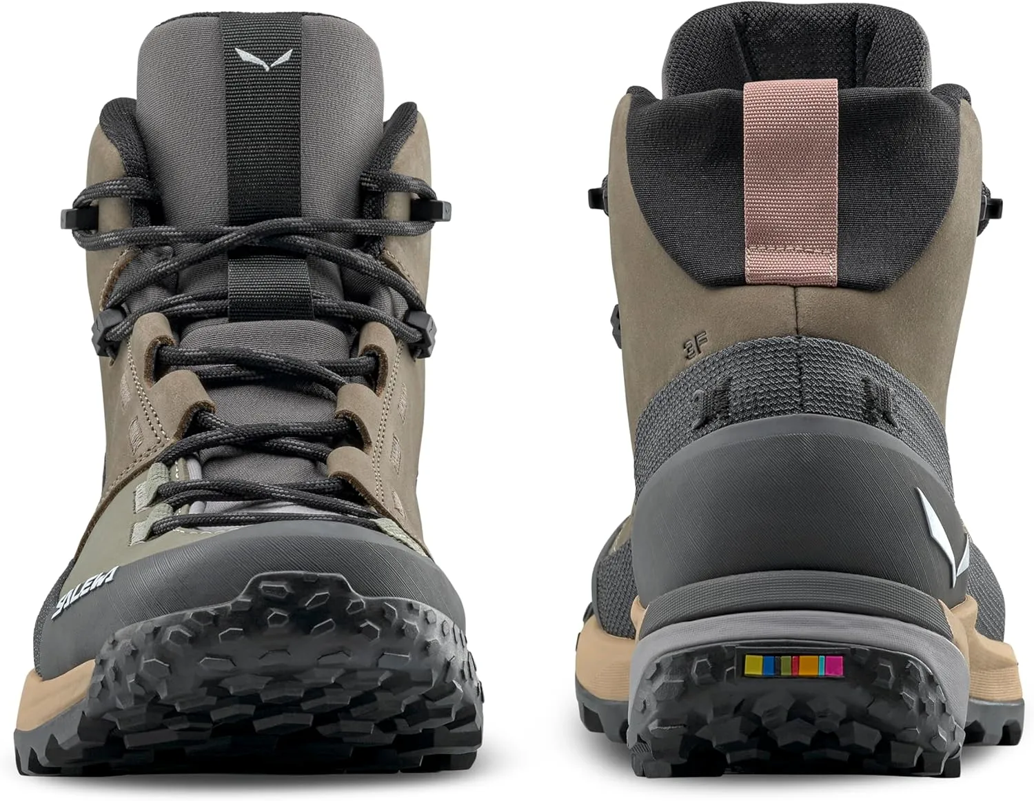 Salewa Women's Puez Leather Mid Powertex Boots - Waterproof Hiking & Trekking Boot