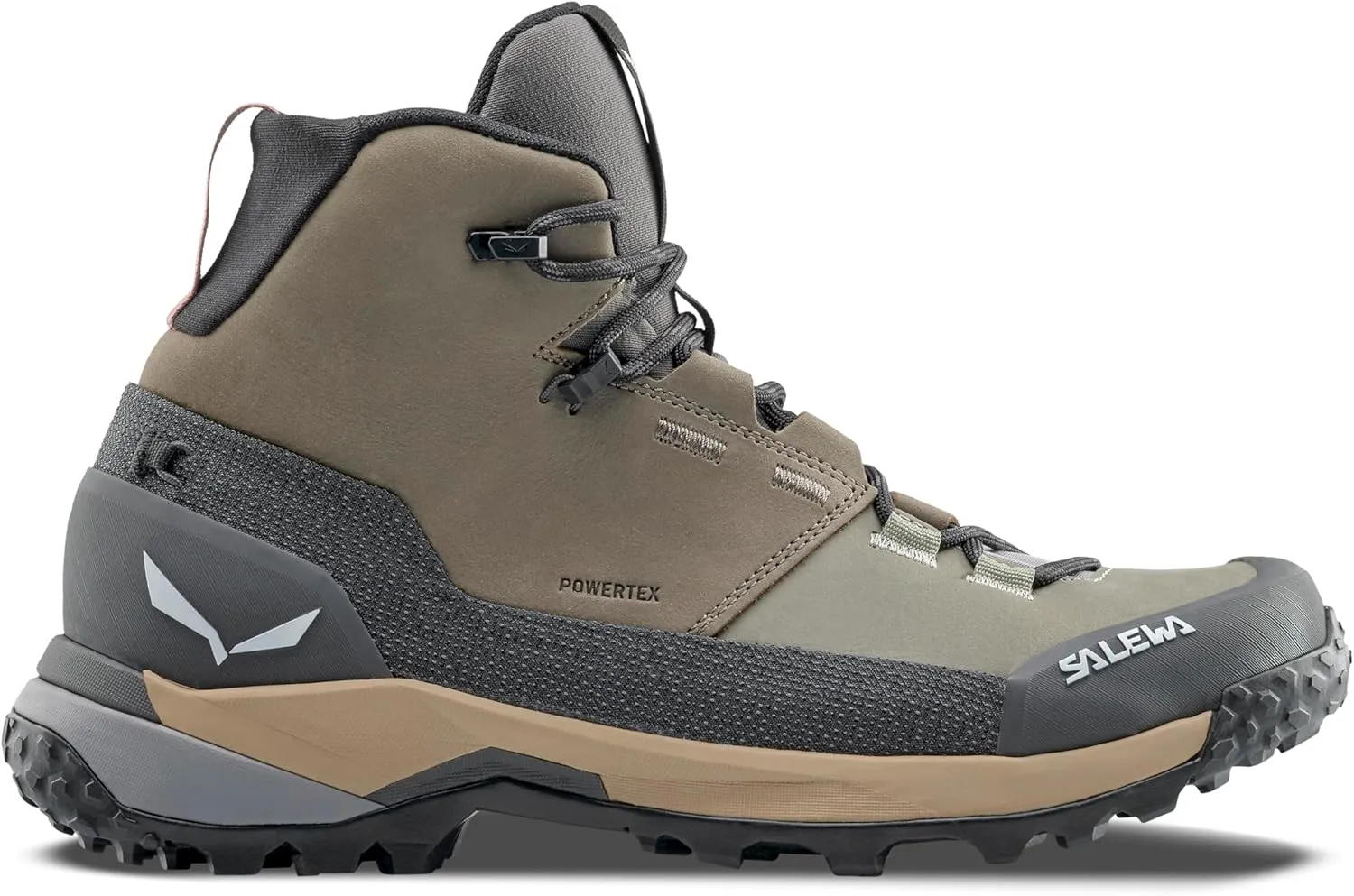 Salewa Women's Puez Leather Mid Powertex Boots - Waterproof Hiking & Trekking Boot