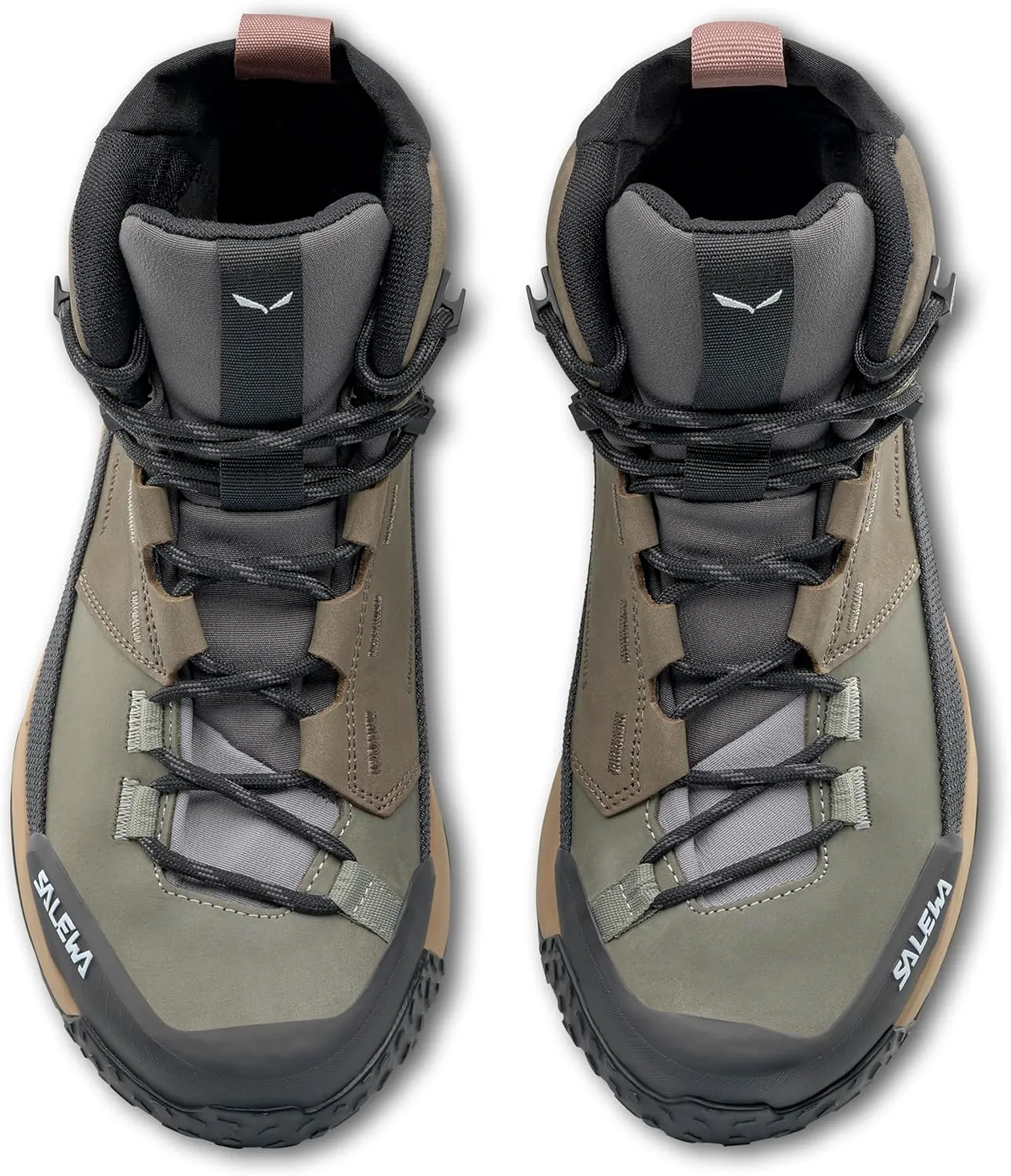 Salewa Women's Puez Leather Mid Powertex Boots - Waterproof Hiking & Trekking Boot