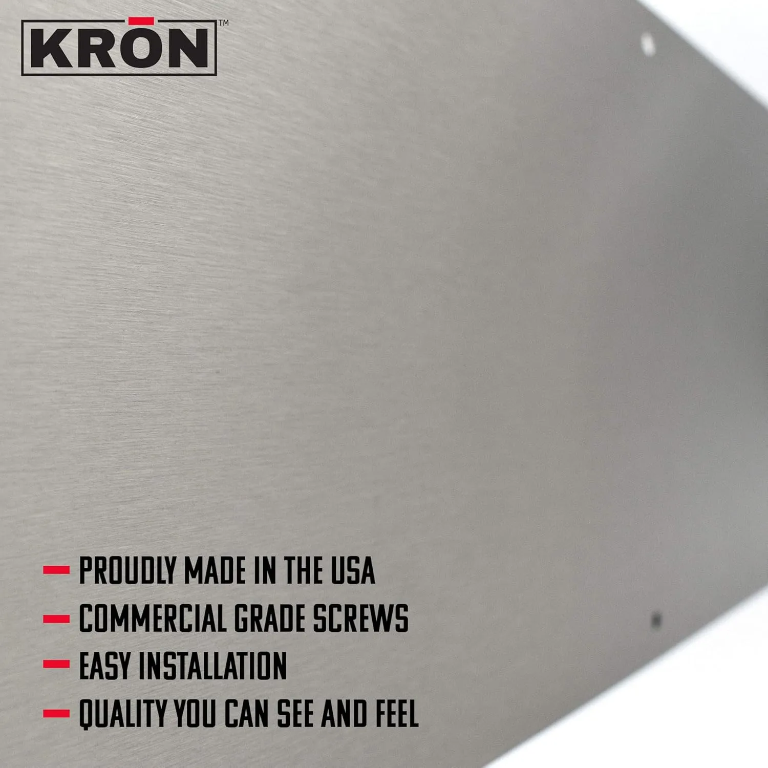 Satin Nickel Kick Plate - 8 X 34 - Brushed Nickel Door Kick Plate Looks Great and adds Scratch Protection - Exterior or Interior Door Protection - Door Plate - Commercial Grade Kickplates