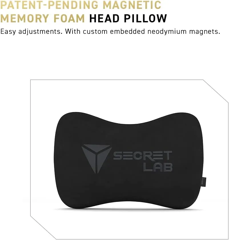 Secretlab Titan Evo Ash Gaming Chair - Reclining - Ergonomic & Comfortable Computer Chair with 4D Armrests - Magnetic Head Pillow & 4-Way Lumbar Support - Small - Gray - Leatherette