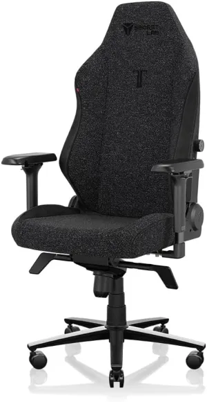 Secretlab Titan Evo Black3 Gaming Chair - Reclining, Ergonomic & Comfortable Computer Chair with 4D Armrests, Magnetic Head Pillow & 4-Way Lumbar Support - Black - Fabric