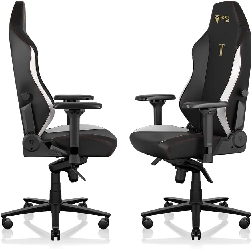 Secretlab Titan Evo Classic Gaming Chair - Reclining - Ergonomic & Comfortable Computer Chair with 4D Armrests - Magnetic Head Pillow & 4-Way Lumbar Support - Small - Black - Leatherette