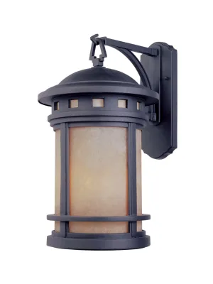 Sedona One Light Wall Lantern in Oil Rubbed Bronze