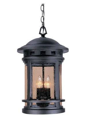 Sedona Three Light Hanging Lantern in Oil Rubbed Bronze
