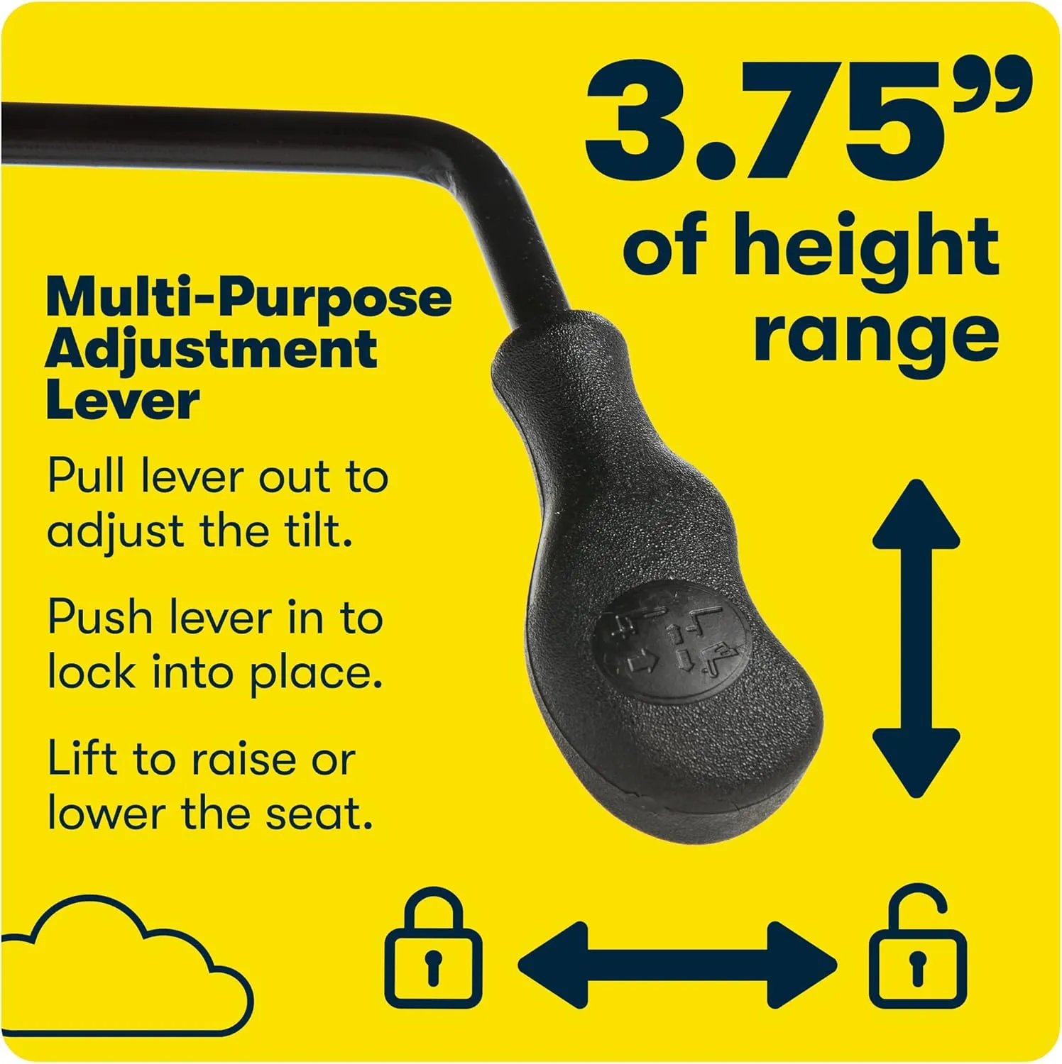 Serta Hannah Executive Home Office Desk Chair, Ergonomic Mid-Back with Lumbar Support, Firm Seat Cushion, Layered Body Pillows, Padded Armrests, Swivel Base, Easy Assembly, Microfiber, Black/Grey