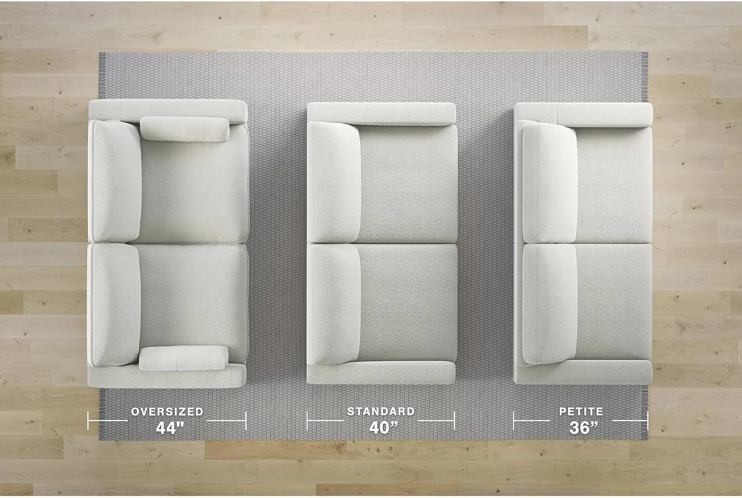 Signature Design by Ashley Lindyn Contemporary L-Shaped 3-Piece Sectional with Chaise for Living Room, White