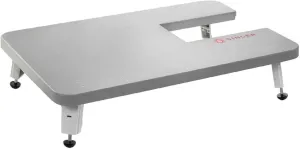 SINGER Gray Sewing Machines Extension Table for Heavy Duty Sewing Machines 4411, 4423, 4432, 4452, 5511, 5523, 5532, 6335 to sew Larger Projects with Ease, Professional Results, Foldable Leg