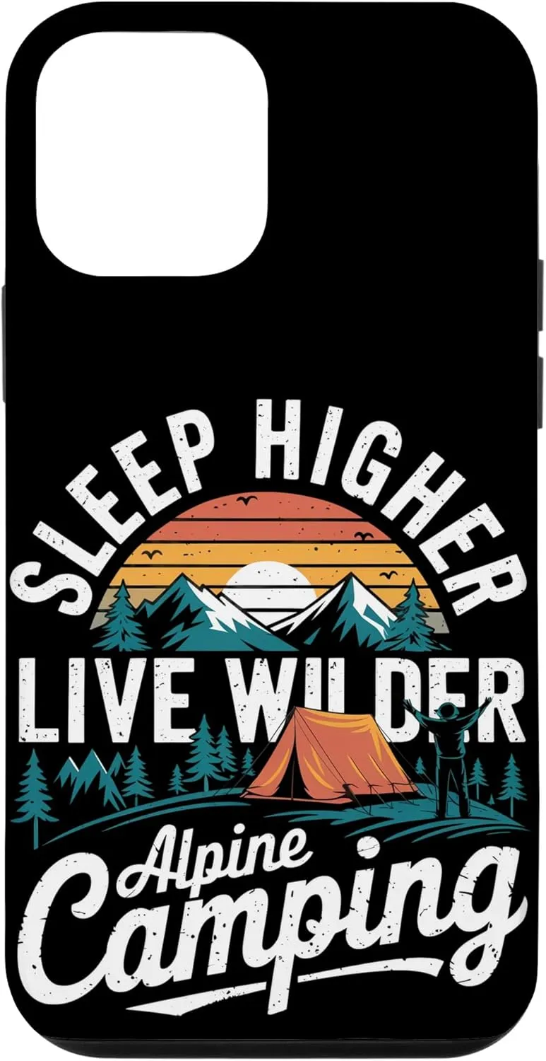 Sleep Higher Live Wilder Alpine Camping Case for iPhone 12 mini