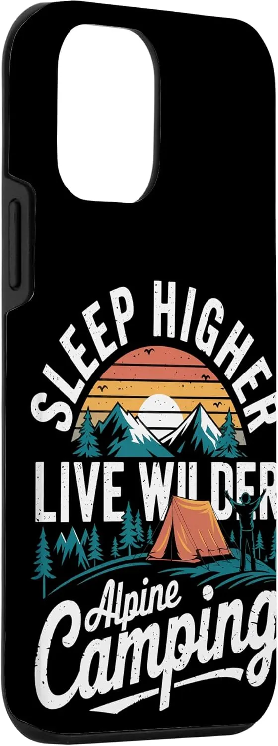 Sleep Higher Live Wilder Alpine Camping Case for iPhone 12 mini