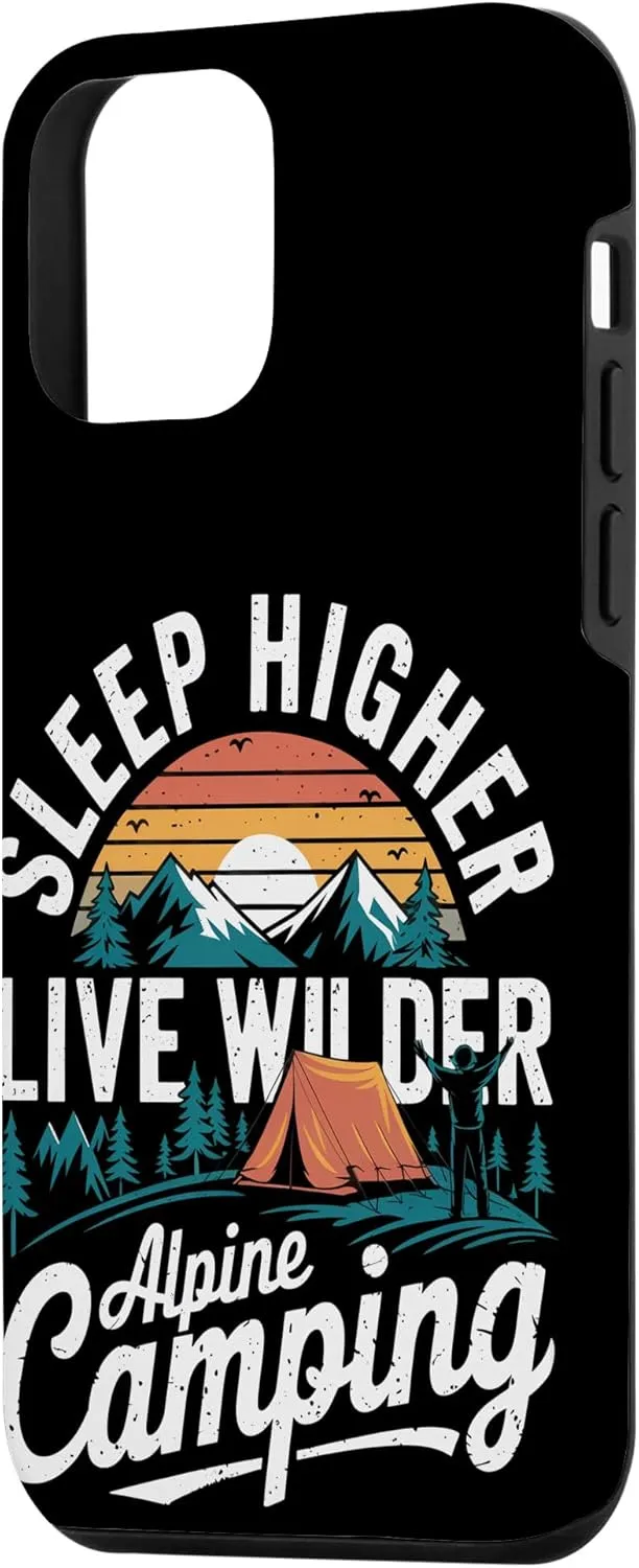 Sleep Higher Live Wilder Alpine Camping Case for iPhone 12 mini