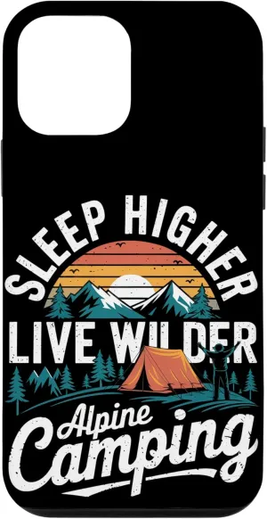 Sleep Higher Live Wilder Alpine Camping Case for iPhone 12 mini
