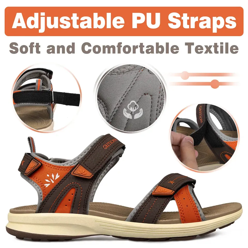 Slip Sandals Expert advice Womens Beach Sports Non Light Flat Trekking Fashion Shoes GRITION 2021 41 Classy Weight Casual Summer Girls Size Outdoor
