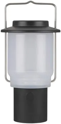 Snow Peak Mini Hozuki - Battery-Powered & Lightweight Camping Light - Portable Lantern for Soft, Ambient Light, Black