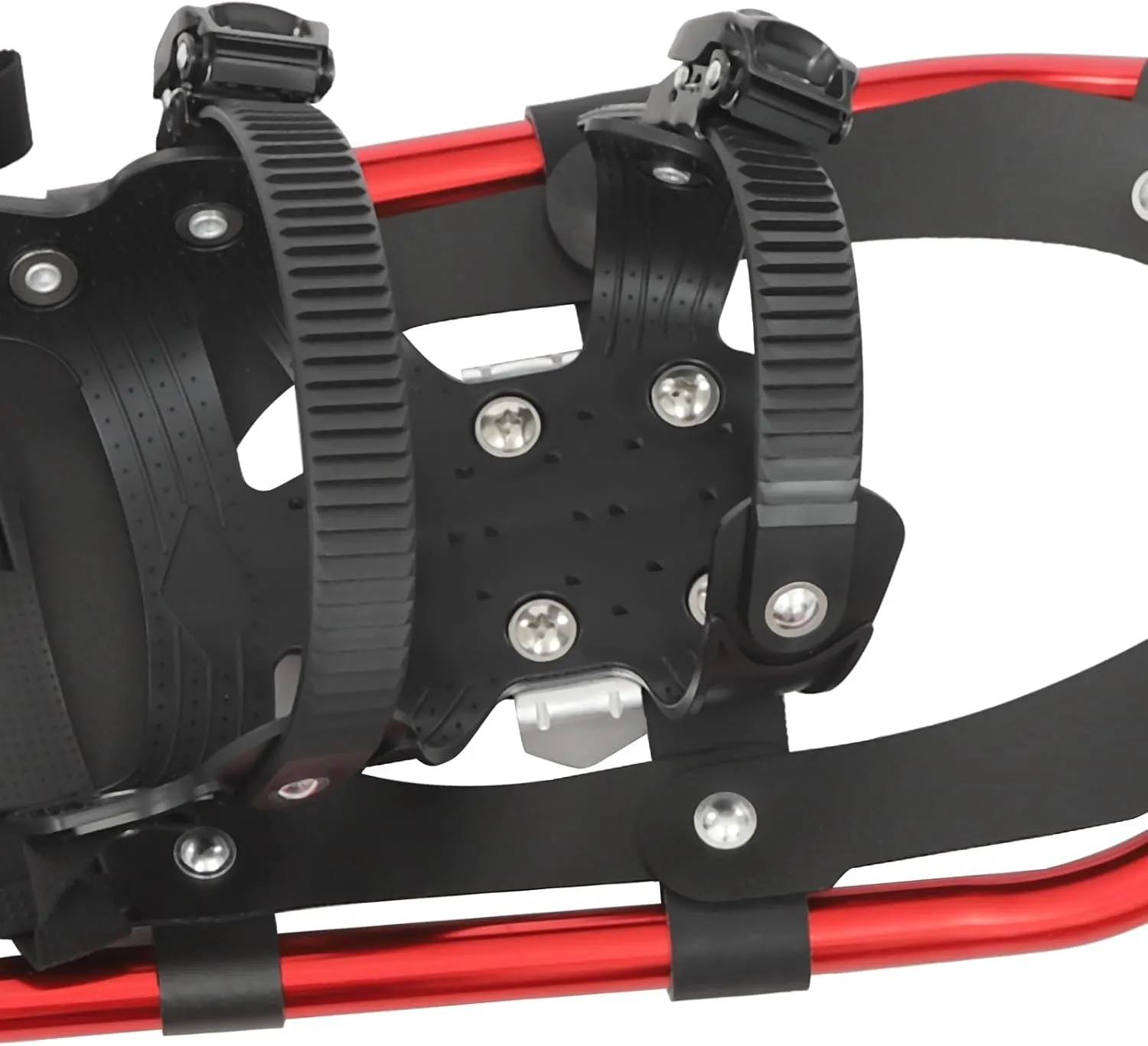 Snowshoes with Adjuatable Trekking Poles Bundle, Carry Bag Light Weight Aluminum Walking Hiking Poles Durable All Terrain with Adjustable Binding Idea