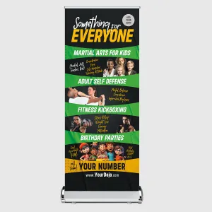 Something for Everyone Retractable Banner