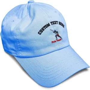 Speedy Pros Soft Baseball Cap Pole Vault Embroidery Gymnastics Recreational Cotton Embroidered Dad Hats for Men & Women